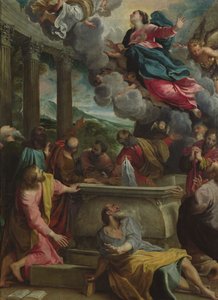 La Asunción de la Virgen, c.1590 de Annibale Carracci